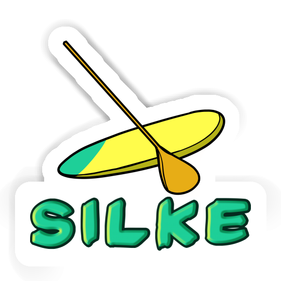 Sticker Stand Up Paddle Silke Laptop Image