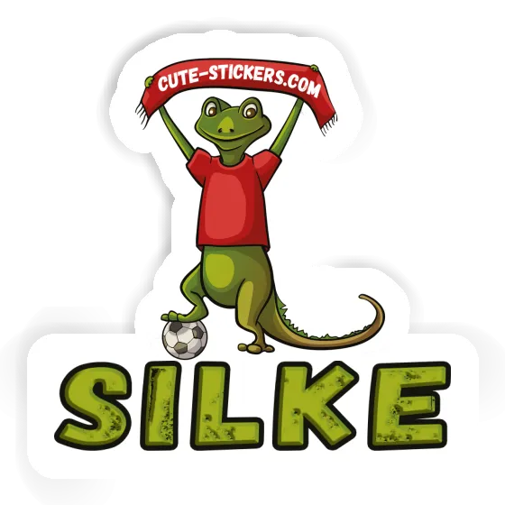 Lizard Sticker Silke Notebook Image