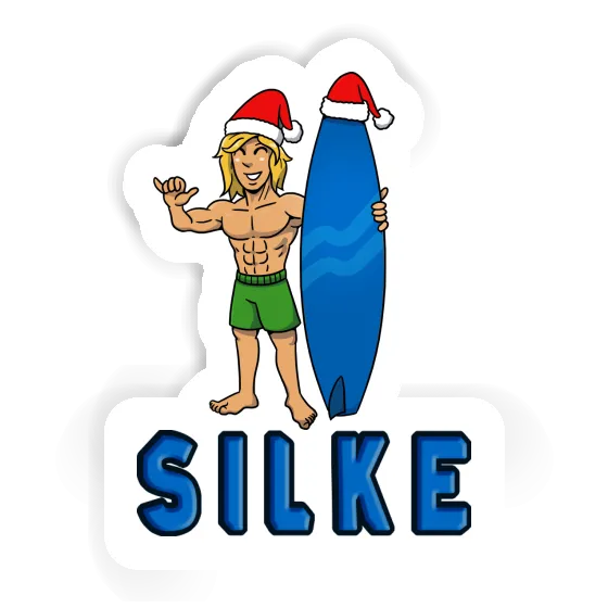 Sticker Silke Surfer Gift package Image