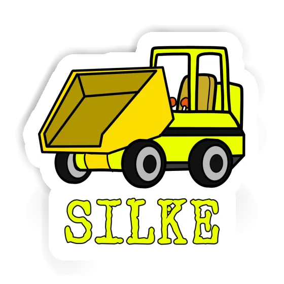 Sticker Silke Front Tipper Notebook Image