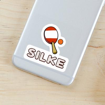 Sticker Silke Table Tennis Racket Laptop Image