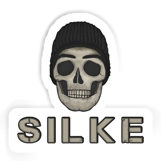 Silke Sticker Skull Image