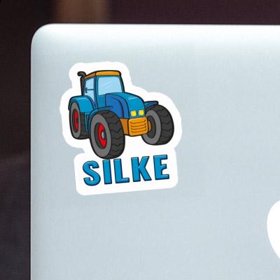 Silke Sticker Tractor Notebook Image