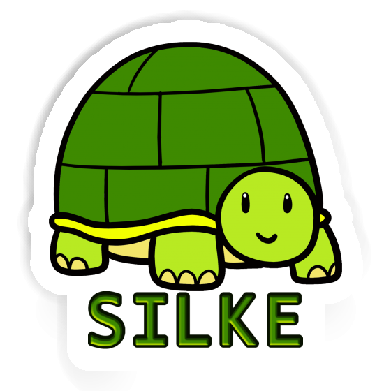 Turtle Sticker Silke Notebook Image