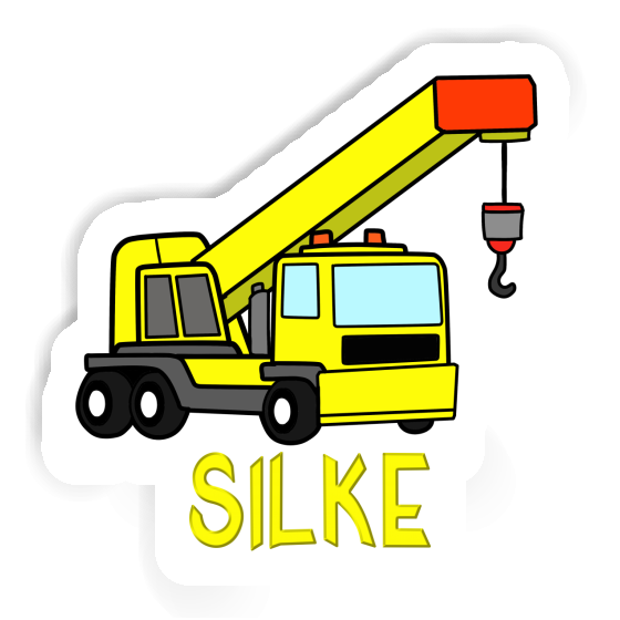 Sticker Silke Truck crane Gift package Image