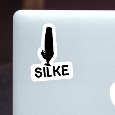 Silke Sticker Windsurfer Notebook Image