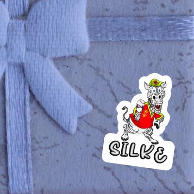 Silke Sticker Zebra Notebook Image