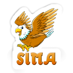 Sticker Sima Eagle Image