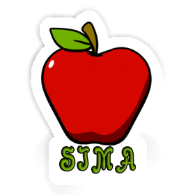 Sima Sticker Apple Image