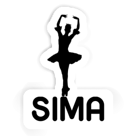 Sticker Ballerina Sima Image