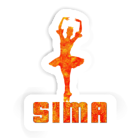 Ballerina Sticker Sima Image