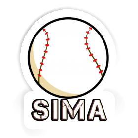 Sticker Baseball Ball Sima Image