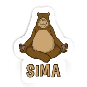 Sticker Sima Bear Image