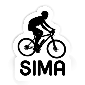 Sticker Biker Sima Image