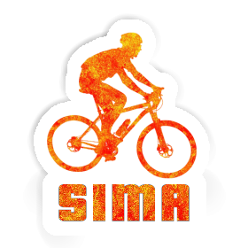 Biker Sticker Sima Image