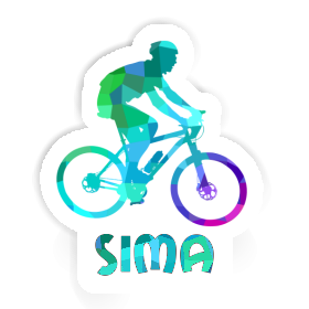 Sticker Sima Biker Image