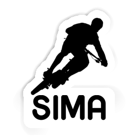 Biker Sticker Sima Image