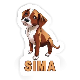 Sima Autocollant Boxer Image