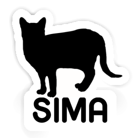 Sima Sticker Cat Image