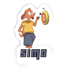 Sima Sticker Dog Image