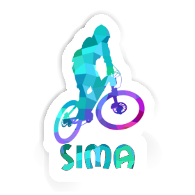 Sima Sticker Downhiller Image