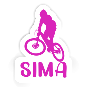 Sticker Downhiller Sima Image