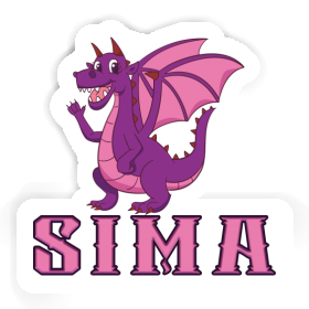 Sticker Mother Dragon Sima Image