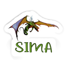 Sima Sticker Dragon Image