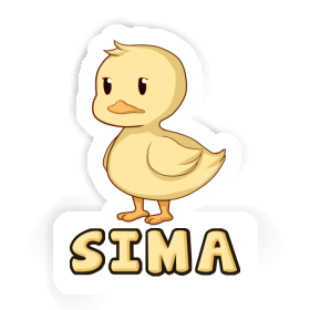 Duck Sticker Sima Image