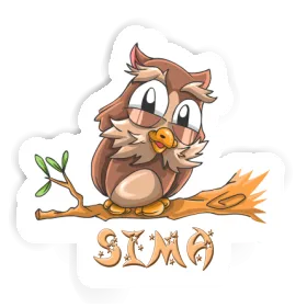 Sticker Owl Sima Image