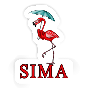 Flamingo Sticker Sima Image