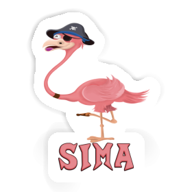 Sima Sticker Flamingo Image