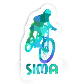 Sima Sticker Freeride Biker Image