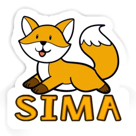 Fox Sticker Sima Image