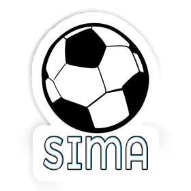 Sima Sticker Football Image