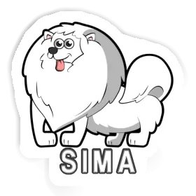 Sima Sticker German Spitz Image