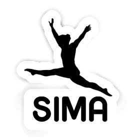 Sticker Gymnast Sima Image