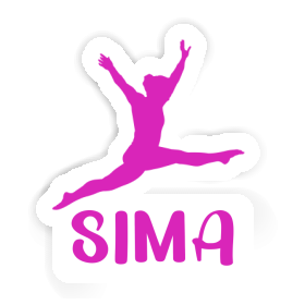 Sticker Sima Gymnast Image