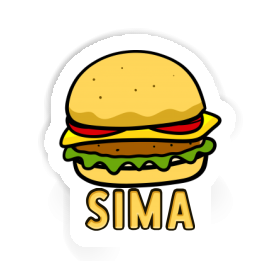 Sima Sticker Beefburger Image