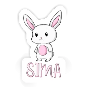 Rabbit Sticker Sima Image