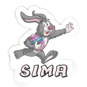 Sima Sticker Easter bunny Image