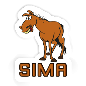 Sima Sticker Horse Image