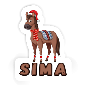 Sima Sticker Horse Image