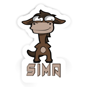 Sticker Horse Sima Image