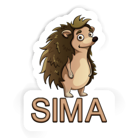 Sticker Sima Hedgehog Image