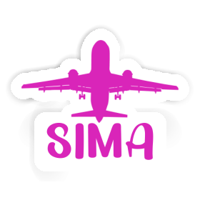 Sima Sticker Jumbo-Jet Image