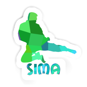 Karateka Sticker Sima Image