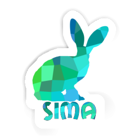 Sima Sticker Rabbit Image