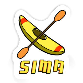 Sima Sticker Canoe Image