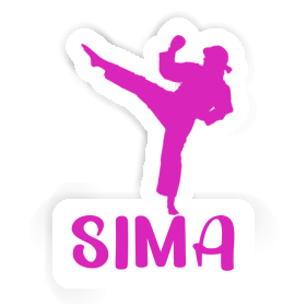 Sima Sticker Karateka Image